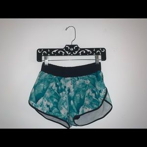 Green/Blue athletic shorts